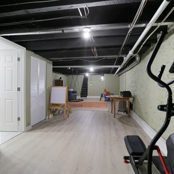 Home Office and Basement Renovation near Charles Village