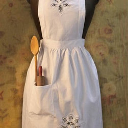 Battenberg Lace Apron - Aprons