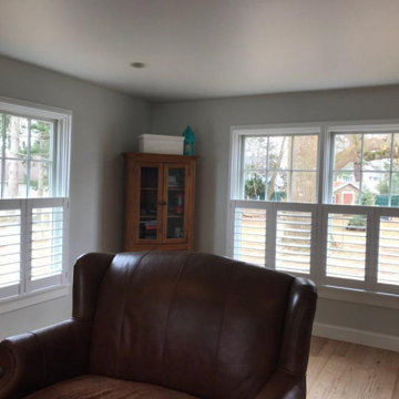 Cafe Style Plantation Shutters