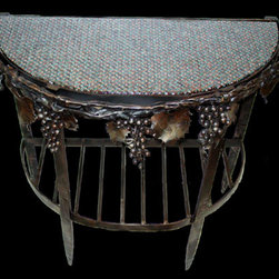 Metal Table with Mosaics Top - Products