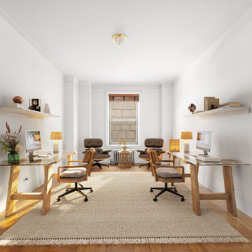 Virtual Staging Examples - Bohemian Style