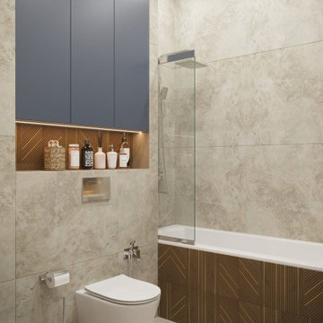 3-bedroom Apartment 75 sq.m with single Study Room