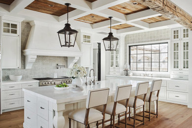 Kitchen - mediterranean kitchen idea in Phoenix