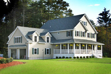 New Farmhouse Colonial Style Home