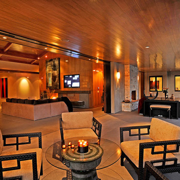 Contemporary Custom Home with Asian Influence