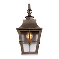 Belle Grove 8x18" 1-Light Rustic Lodge Outdoor Wall-Lights by Kalco