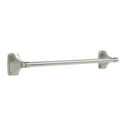 18" Satin Nickel Towel Bar Clarendon BH26503G10 - Towel Bars