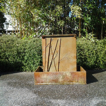 Bamboo water fountain