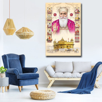 Guru Nanak canvas art