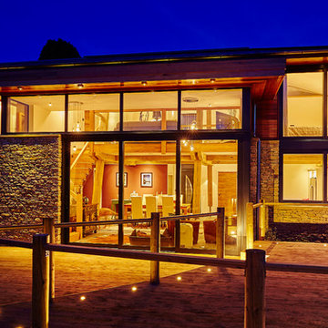 Modern Wood House