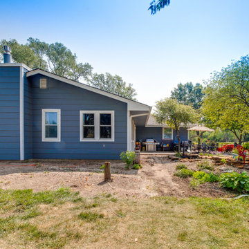 11th Street Detached Garage Build Before/Afters