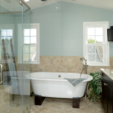 The Bathroom A Professional in a Loudoun Townhouse of VA Dreamed Of