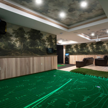 Home Golf Simulator & Cinema Center