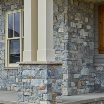 Chamberlain Real Thin Stone Veneer Home Exterior