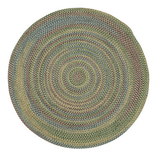 Colonial Mills Worley Round Braided Rug, 14X14 - Contemporary - Area ...