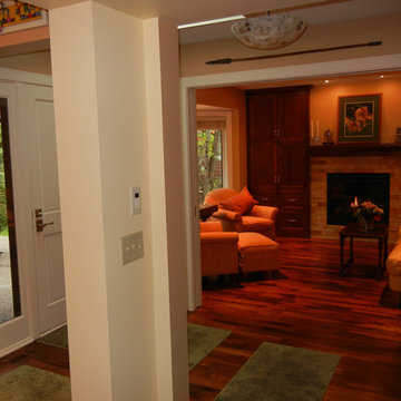 Edina MN Living Area & Den Interior Remodel and Design