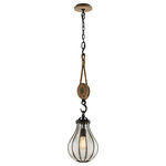 Troy Lighting - Murphy, Pendant, 9", Clear Seeded Glass - Incandescent Lamping - For over 50 years, Troy Lighting has transcended time and redefined handcrafted workmanship with the creation of strikingly eclectic, sophisticated casual lighting fixtures distinguished by their unique human sensibility and characterized by their design and functionality.
