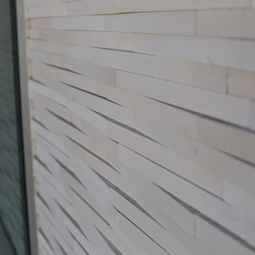 Tropical White rustic II wall