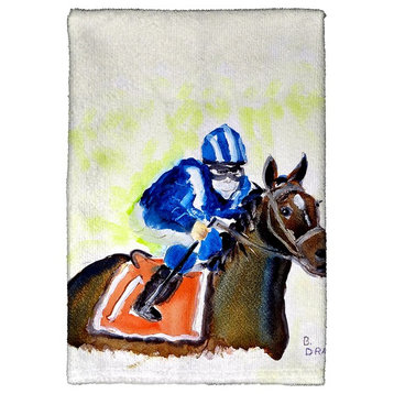 Horse & Jockey Kitchen Towel - Two Sets of Two (4 Total)