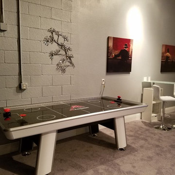 Reunion Home Theater and Game Areas