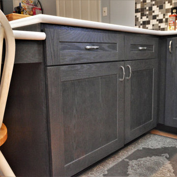 Niles, MI. BaileyTown USA Select. Rustic Grey Oak Kitchen