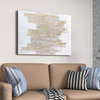 The City Textured Metallic Hand Painted Wall Art by Martin Edwards