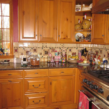 Short Hills, NJ Faux Painting Kitchen Cabinet Renovation