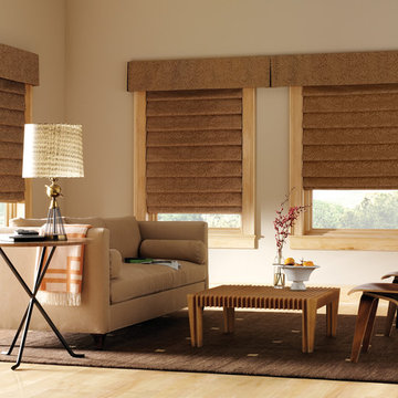 Hunter Douglas Contemporary Living Window Treatments and Draperies