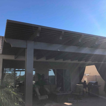 Attached Lattice Patio Cover
