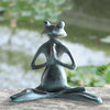 Garden Meditating Yoga Frog