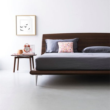 Match Small Square Coffee Table and Dixie Wood Bed