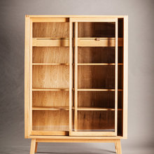 glass storage cabinets