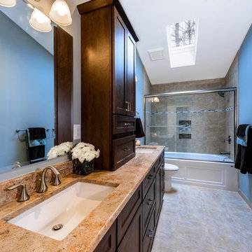 Reston Transitional Master Bathroom