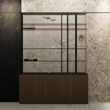 Cortesi Marble Console St Louis Brickell Key Unit