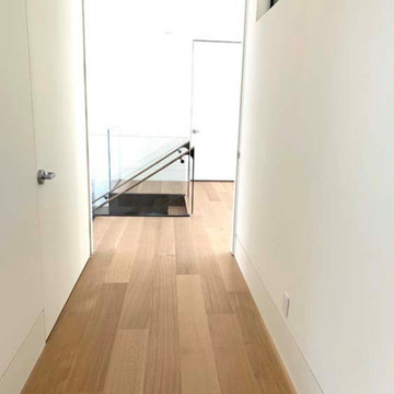 Rift & Quartered White Oak installed and stained in place