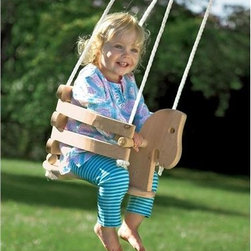 Wooden Horse Swing - Kids Playsets And Swing Sets