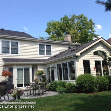 Sunroom with Andersen A Series Windows in Naperville