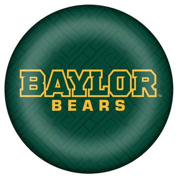 PW3120-Baylor Bears with Bear on Green Crock Paperweight