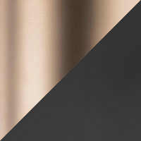Lumisource Metric Floor Lamp, Black and Antique Brass