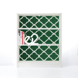 PANYL Emerald Quatrefoil for IKEA BILLY - Home Decor