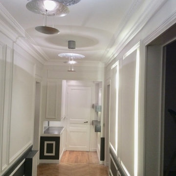 Projet rue Davioud 120m2 Paris 16