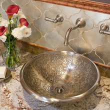 Via Capri formal powder room