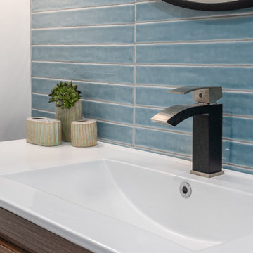 Blue Bathroom