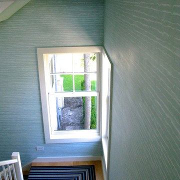 Venetian Plaster / custom design / Residential staircase