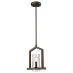 Millennium Lighting - Millennium Lighting 801-RBZ Tulsa - One Light Mini Pendant - Mini-Pendant are hanging fixtures that subtly beauTulsa One Light Mini Rubbed Bronze Clear  *UL Approved: YES Energy Star Qualified: n/a ADA Certified: n/a  *Number of Lights: Lamp: 1-*Wattage:60w A bulb(s) *Bulb Included:No *Bulb Type:A *Finish Type:Rubbed Bronze
