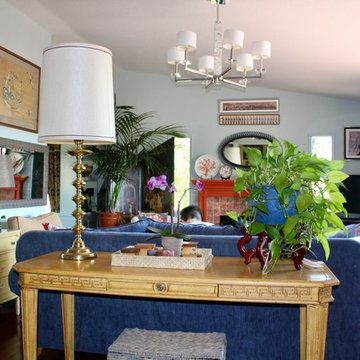 Colorful Living Room/Library/Family Room
