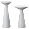 TOV Furniture Gianna Concrete Accent Tables - Set of 2