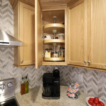 Warm Wood Wonder: White Oak Kitchen Remodel with Smart Storage