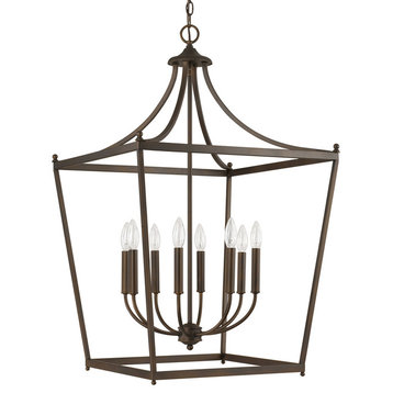 Capital Lighting The Stanton Collection 8 Light Foyer, Burnished Bronze
