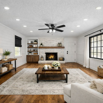 Whole Home Modern Farmhouse Remodel | North Hills, Raleigh NC